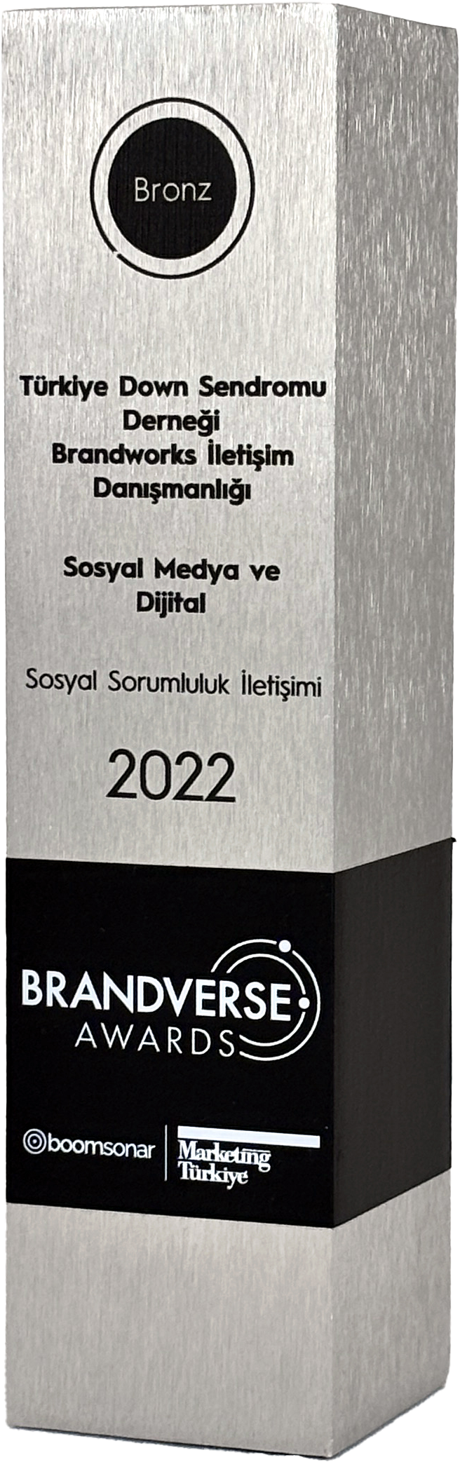Brandverse Awards 2022 kupası